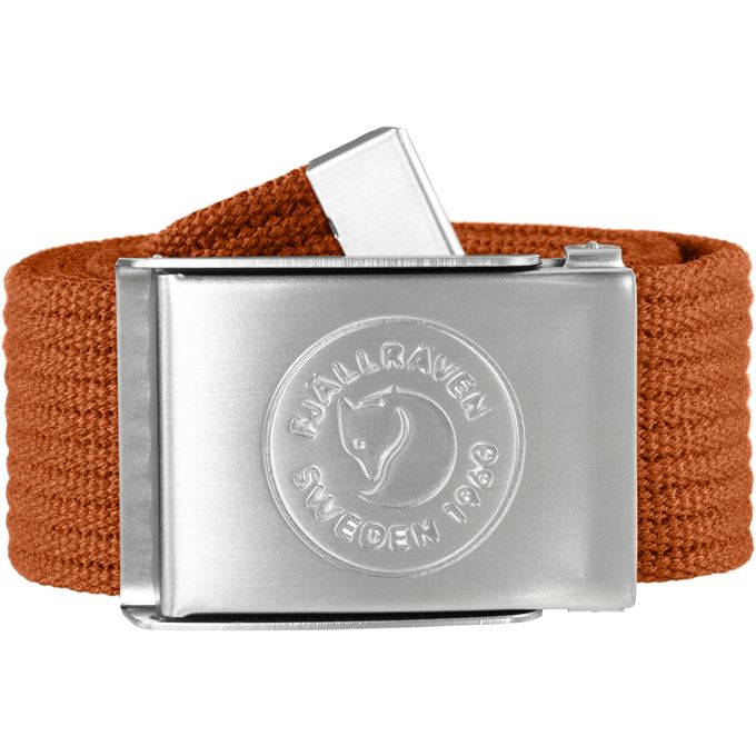 Fjallraven 1960 Logo Belt - Terracotta Brown