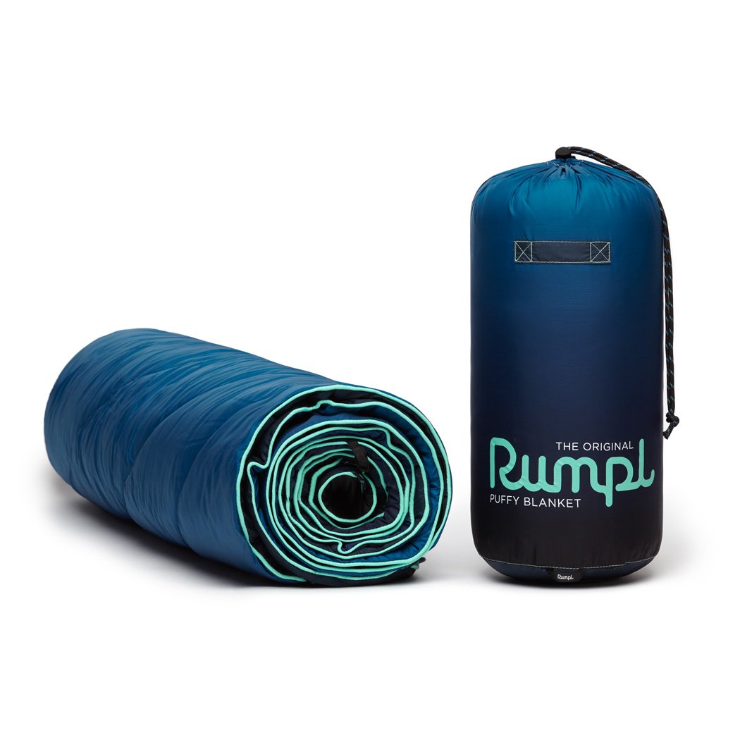 Rumpl Original Puffy Blanket - Ocean Fade