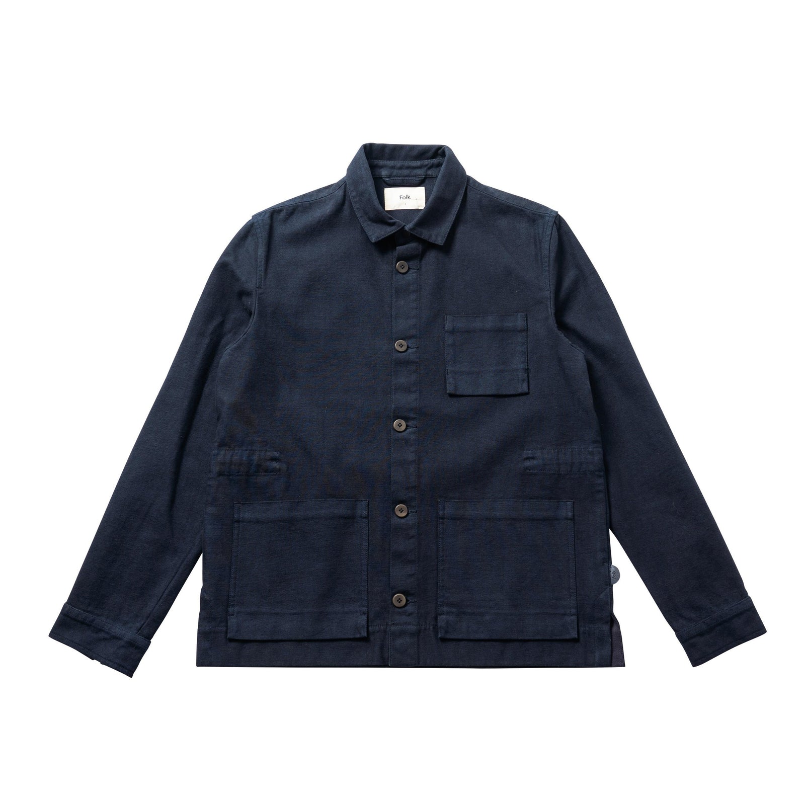 Folk Plinth Jacket Navy
