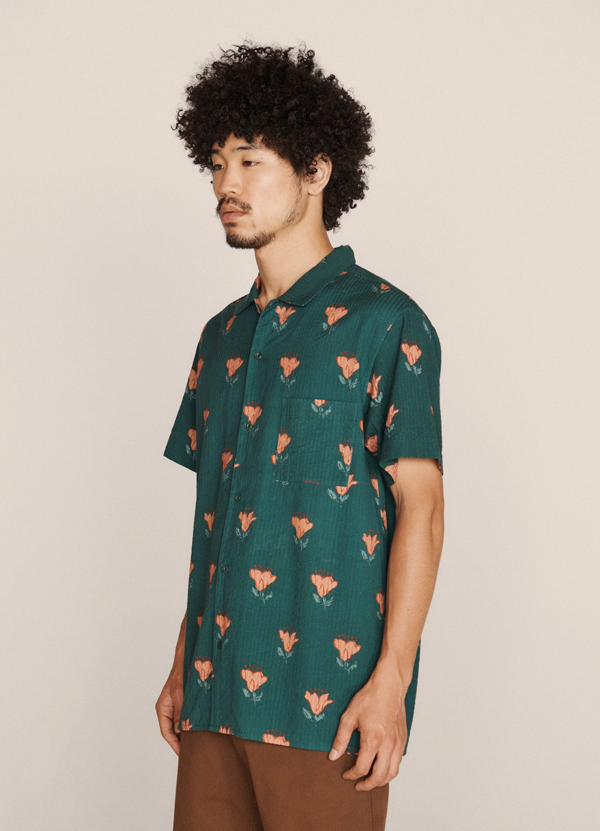 YMC Malick Shirt - Green