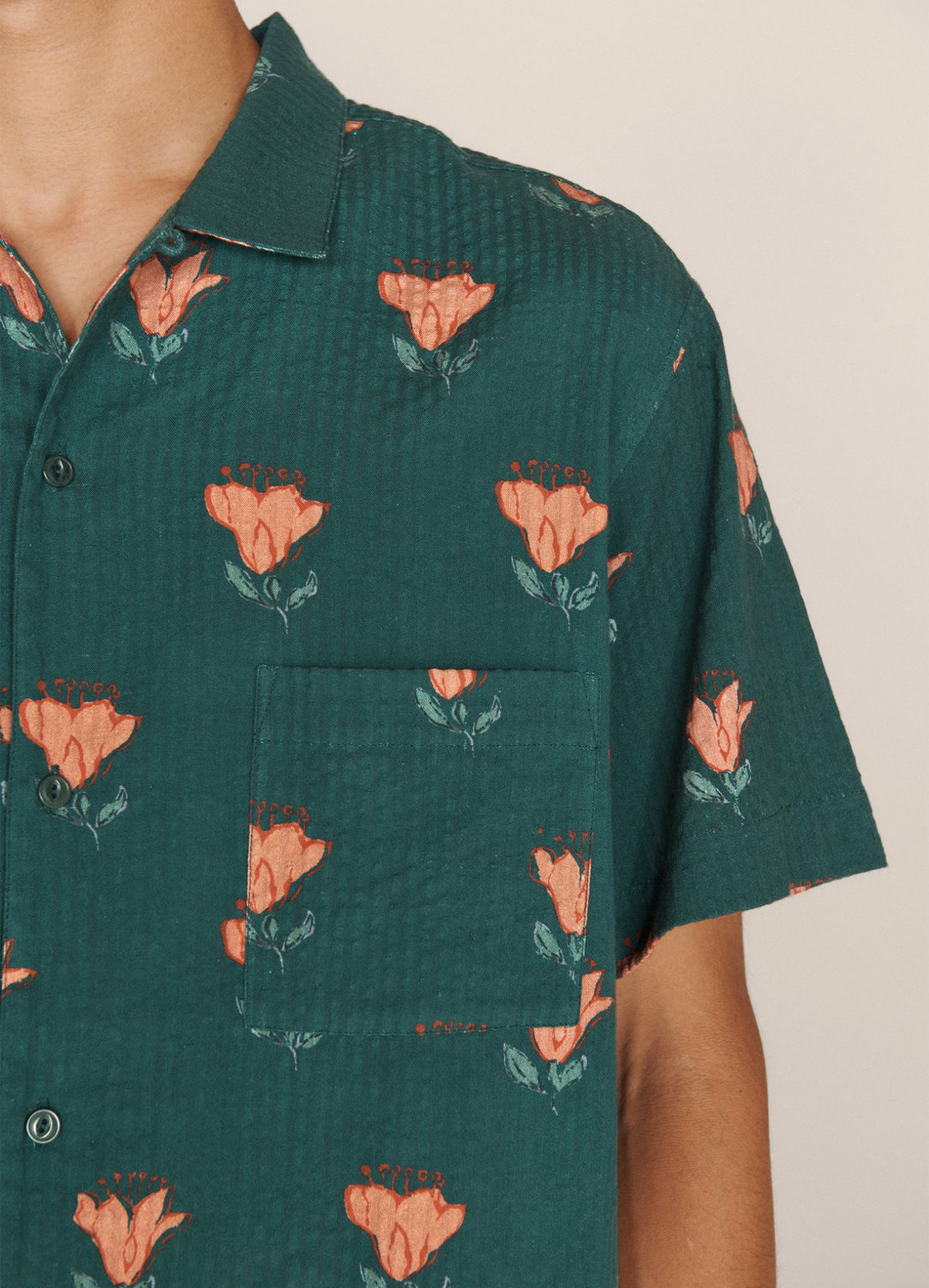 YMC Malick Shirt - Green