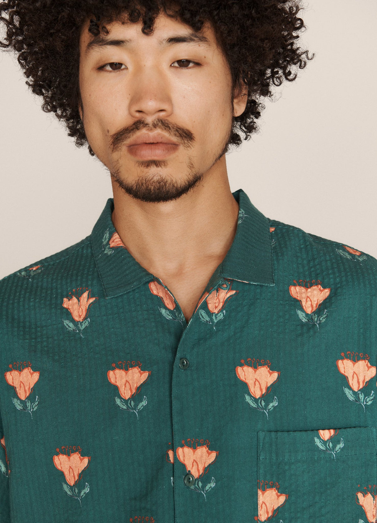 YMC Malick Shirt - Green