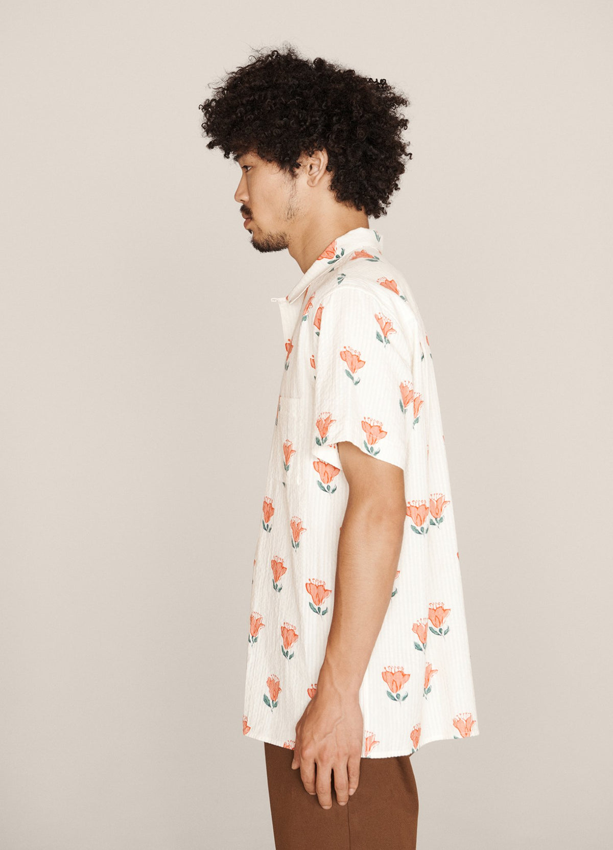 YMC Malick Shirt - Ecru