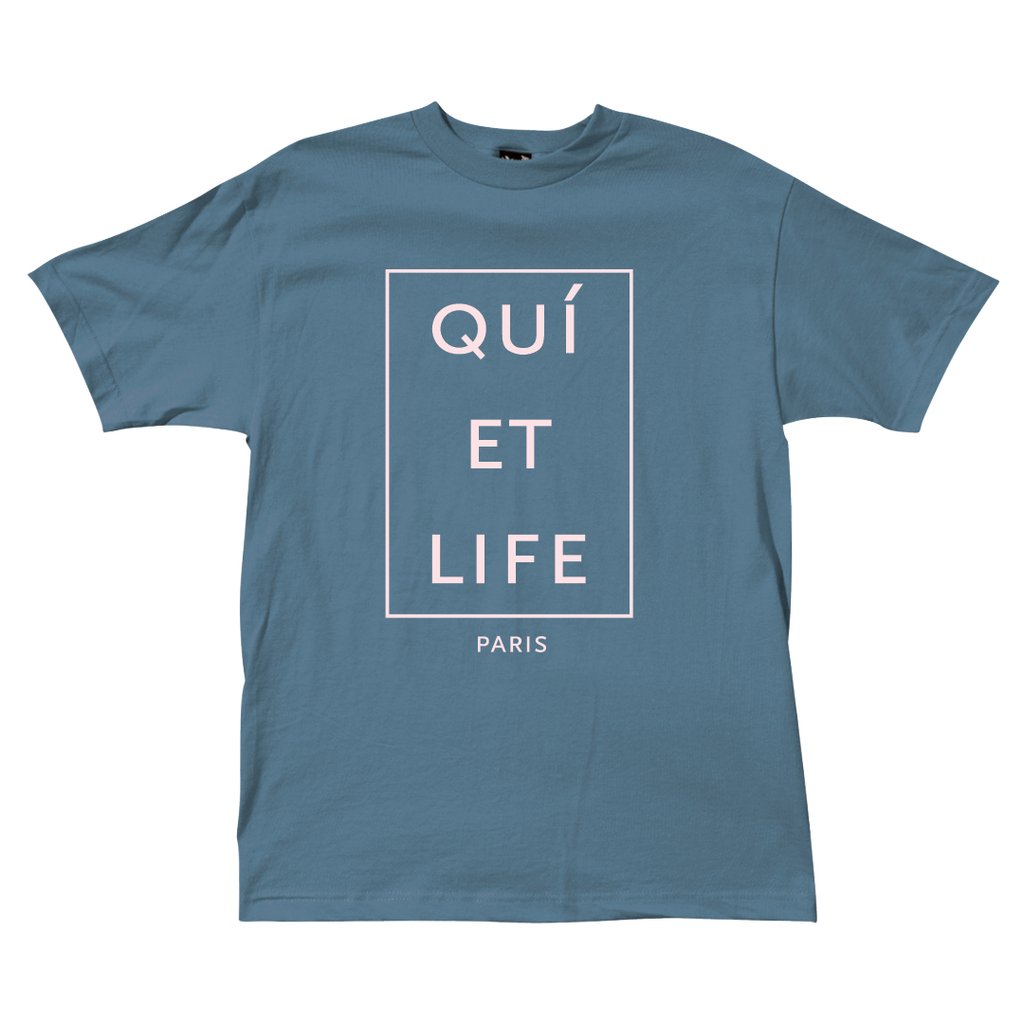 The Quiet Life Paris T-Shirt Slate
