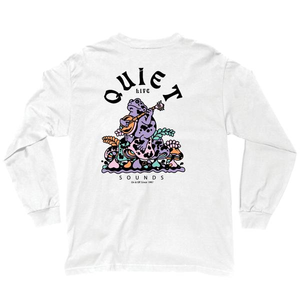 The Quiet Life Sounds LS T-Shirt - White