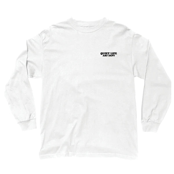 The Quiet Life Art Department LS T-Shirt - White