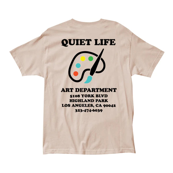 The Quiet Life Art Department T-Shirt - Sand