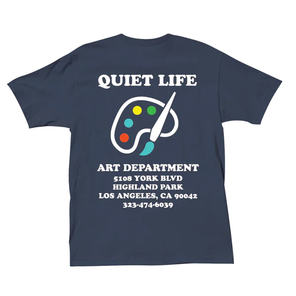 The Quiet Life Art Department T-Shirt - Navy
