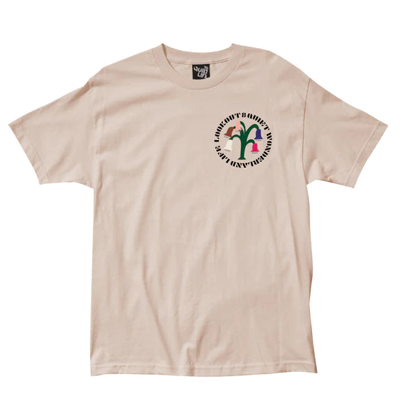 The Quiet Life Lookout &amp; Wonderland T-Shirt - Sand