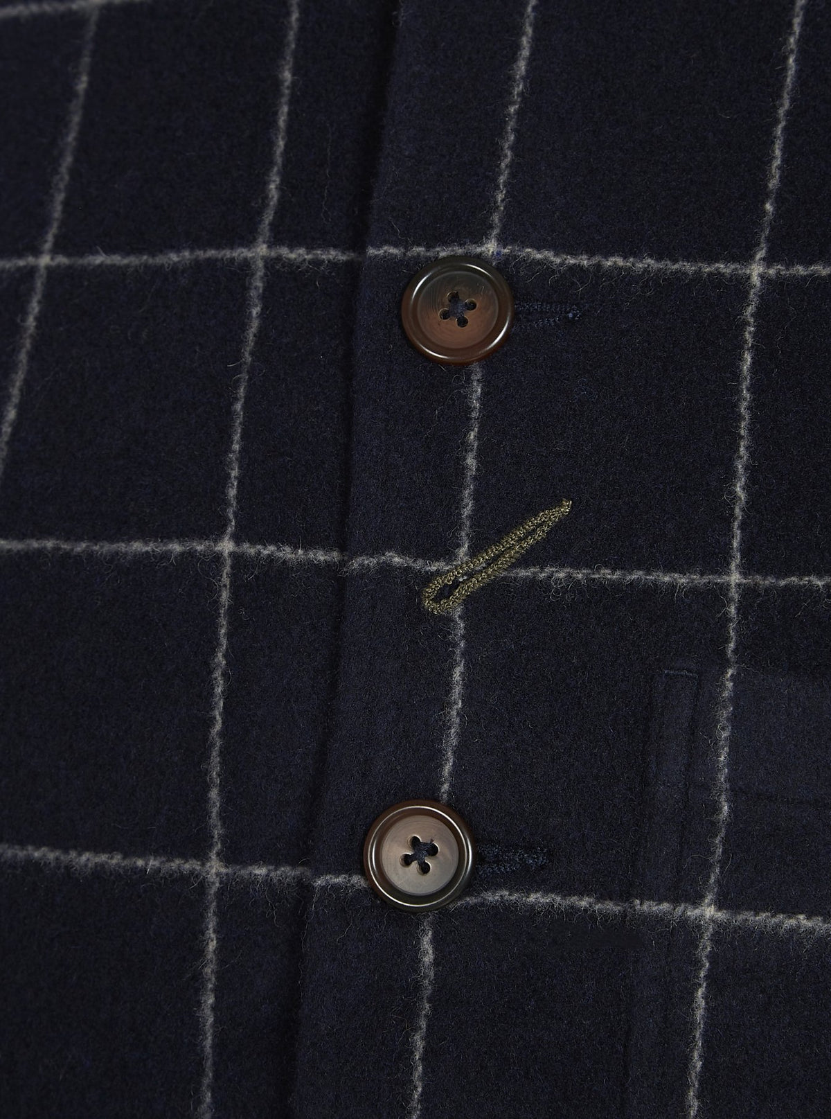 Universal Works Bakers Jacket - Navy Windowpane