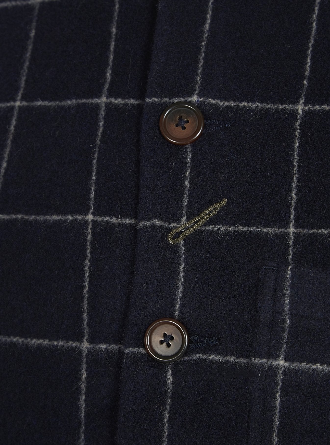 Universal Works Bakers Jacket - Navy Windowpane