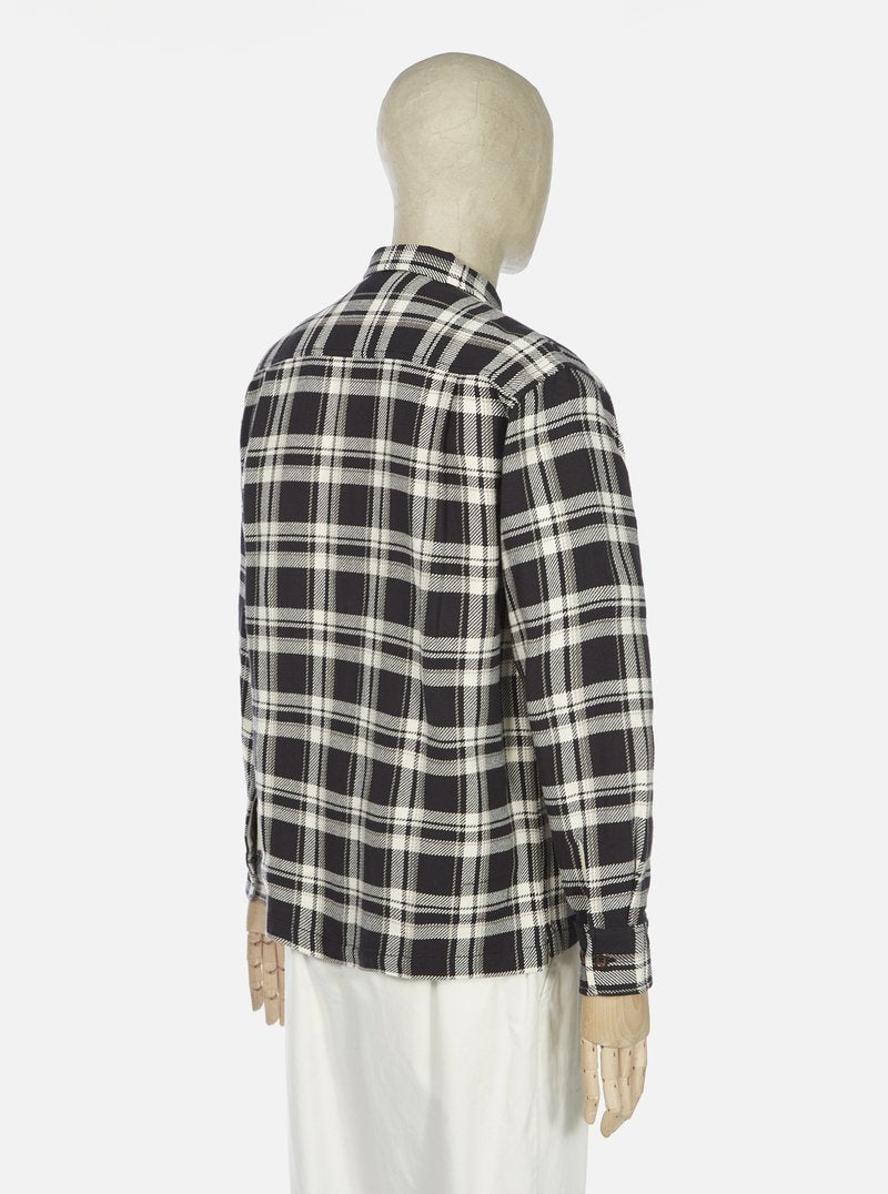 Universal Works Utility Shirt - Brown Heavy Check
