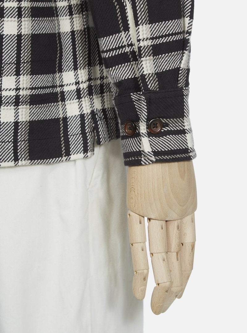 Universal Works Utility Shirt - Brown Heavy Check