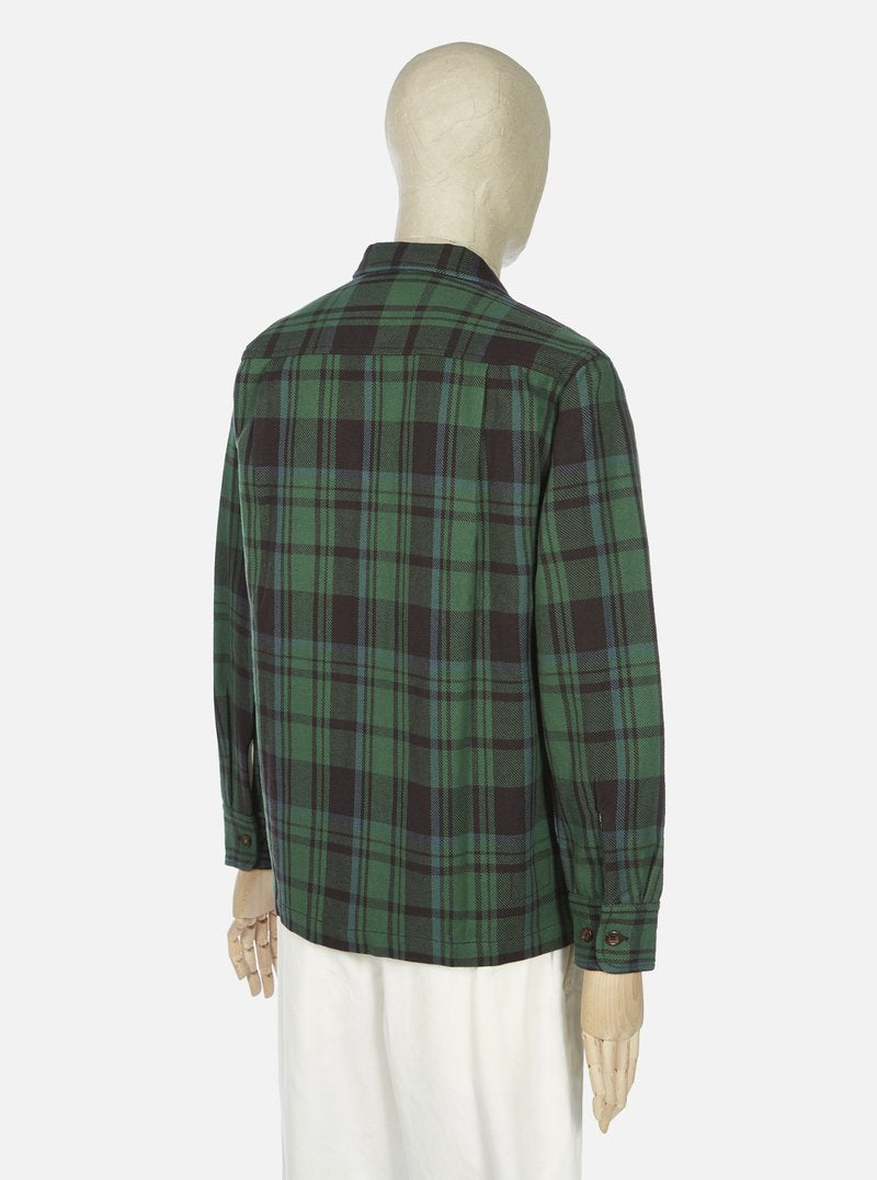 Universal Wokrs Utility Shirt - Green Heavy Check