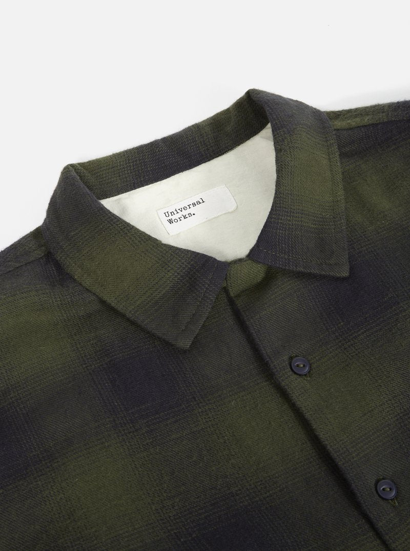 Universal Works Eastside Shirt - Olive Shadow