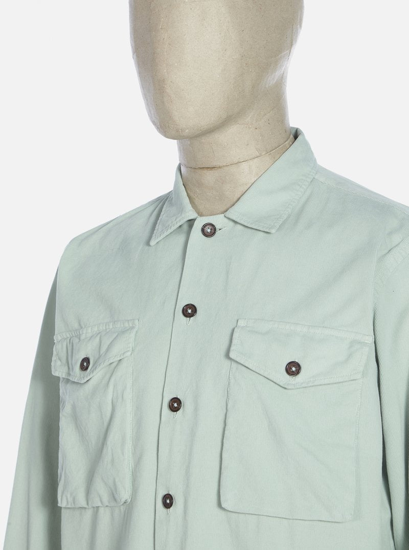 Universal Works Treck Shirt - Cool Green