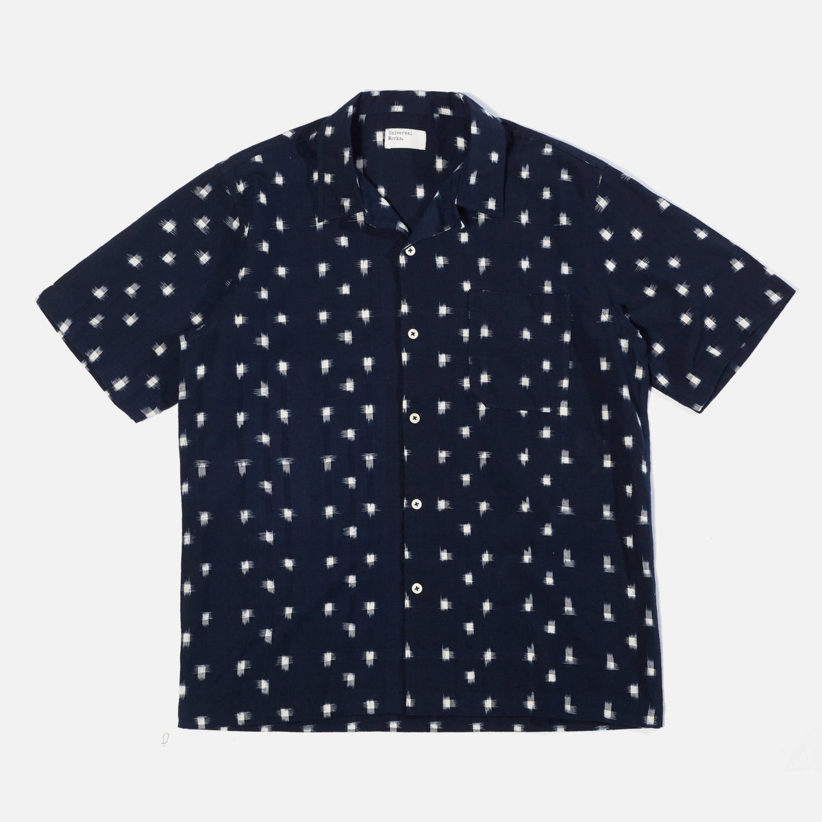 UW Road Shirt - Nighttime Ikat Navy