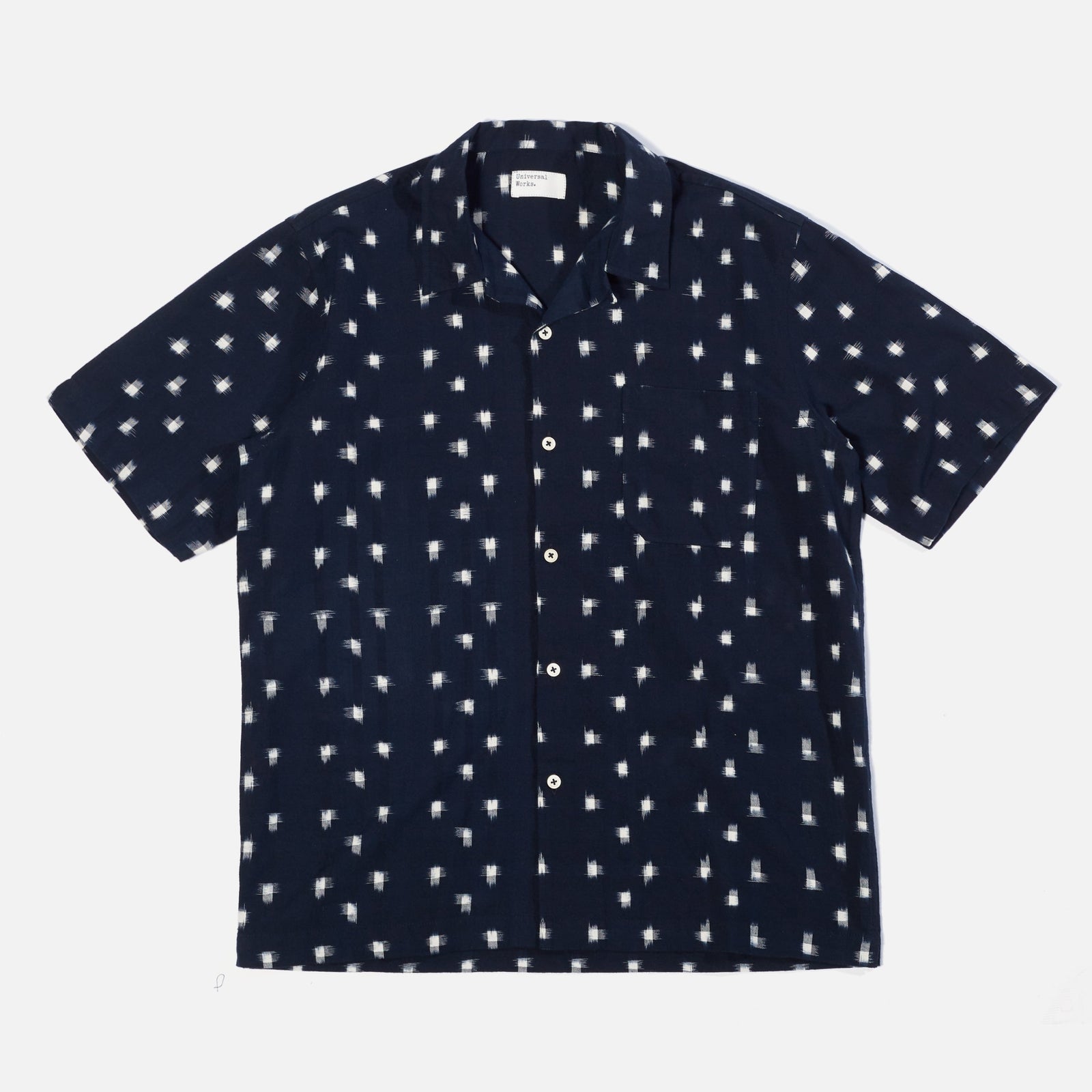 UW Road Shirt - Nighttime Ikat Navy