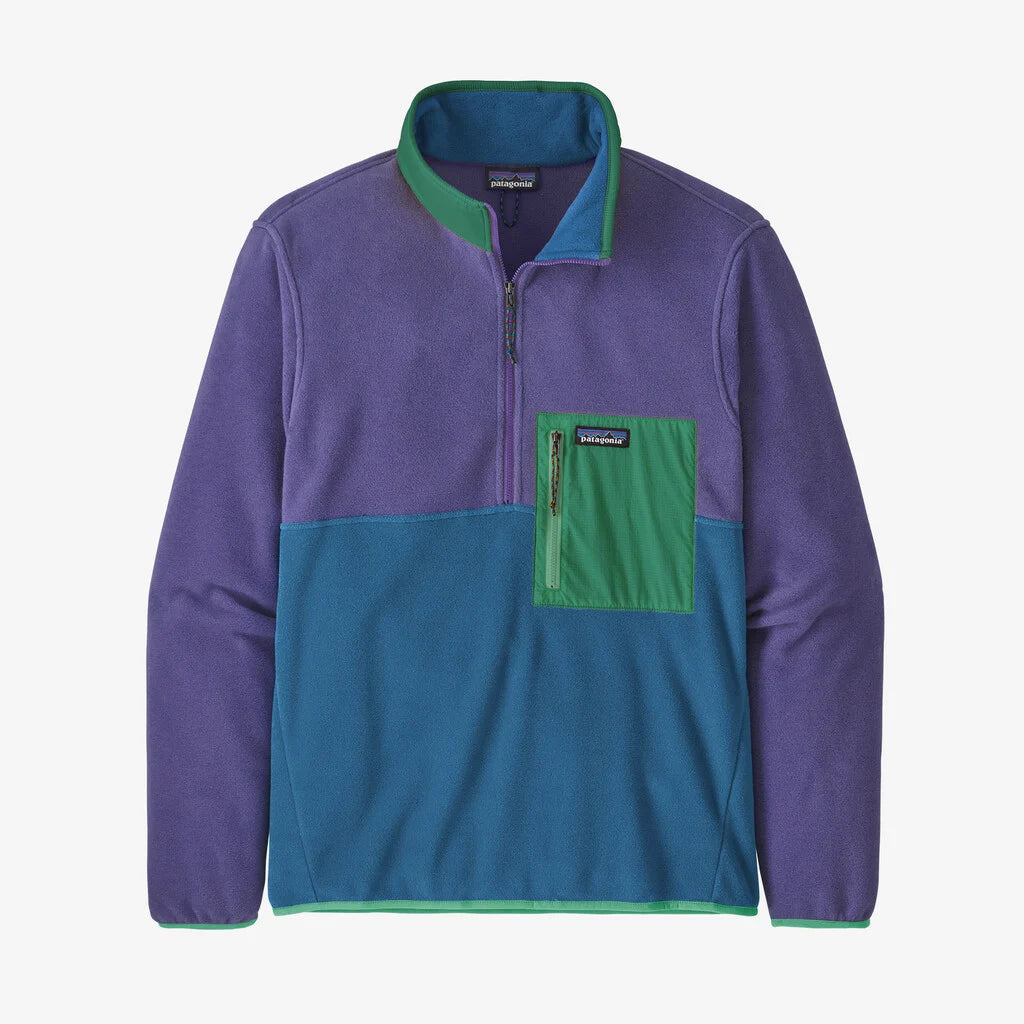 Patagonia Microdini 1/2 Zip - Bayou Blue