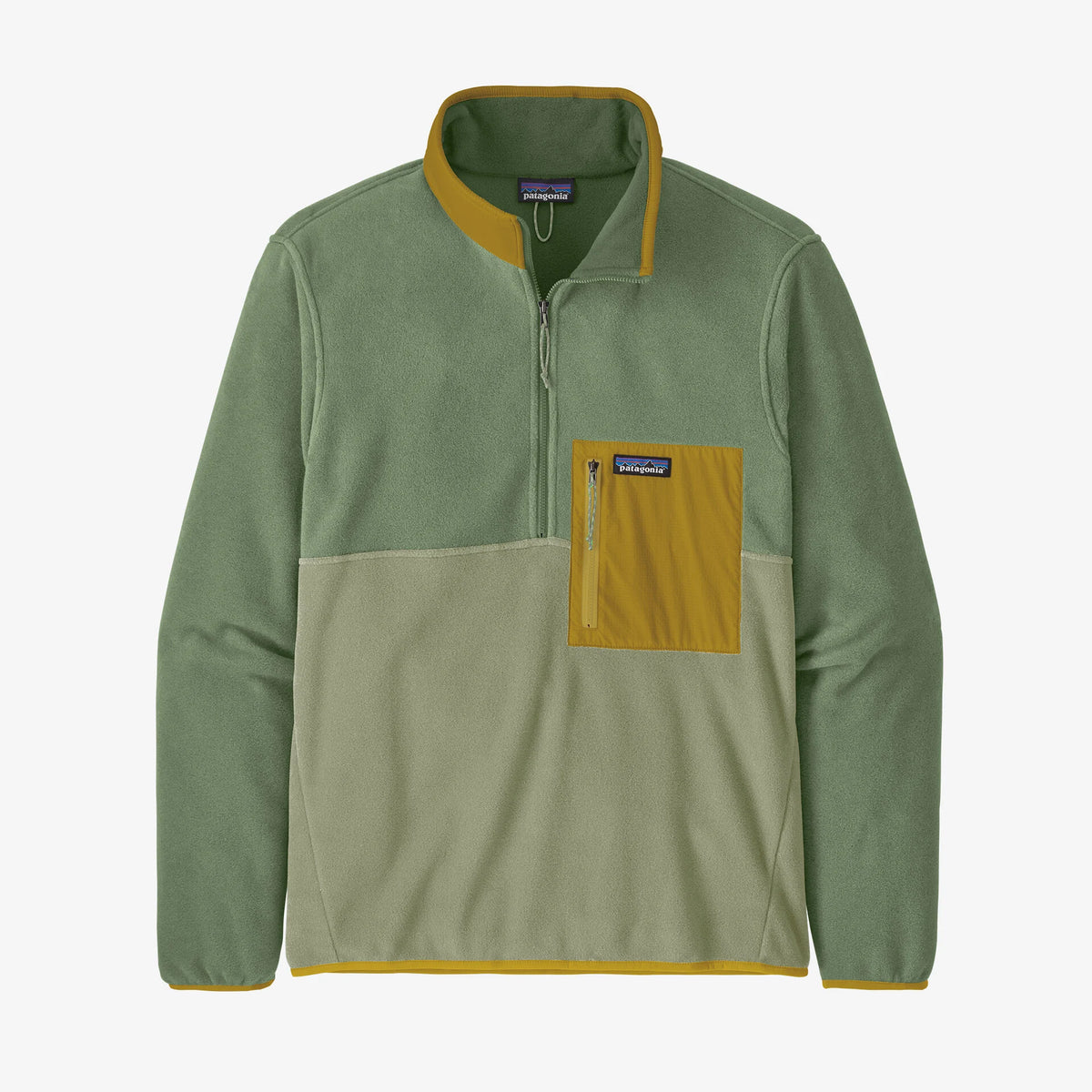 Patagonia Microdini 1/2 Zip - Salvia Green