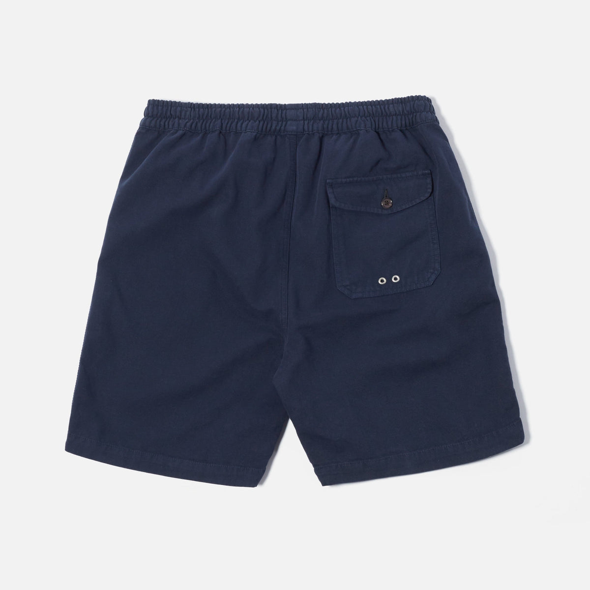 Universal Works Beach Short - Navy Canvas