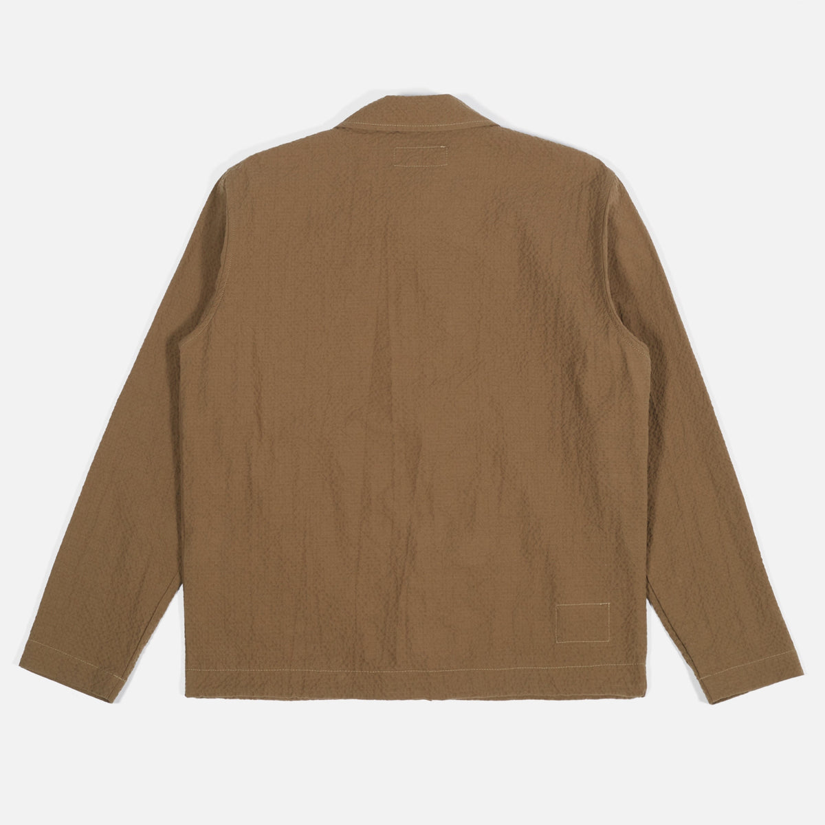 Universal Works Porto Jacket - Olive Seersucker