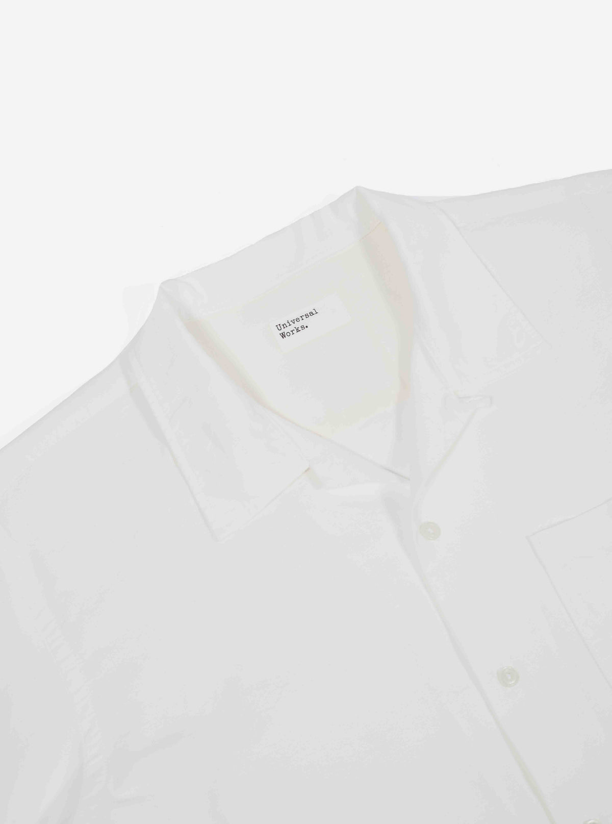 UW Camp Shirt - Ecru Oxford