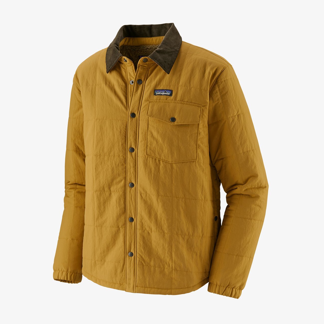 Patagonia Isthmus Quilted Shirt Jacket - Buckwheat Gold