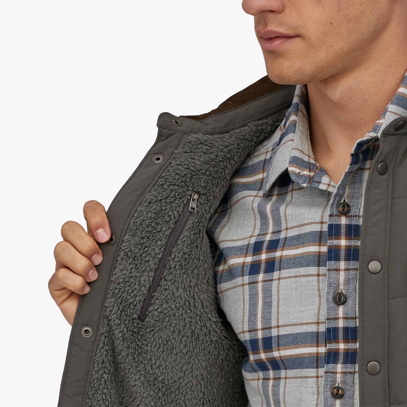 Patagonia Isthmus Quilted Shirt Jacket - Buckwheat Gold