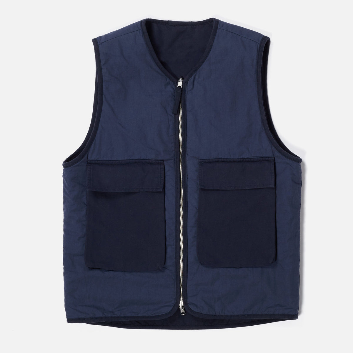 Universal Works Insulated Hangout Gilet - Navy