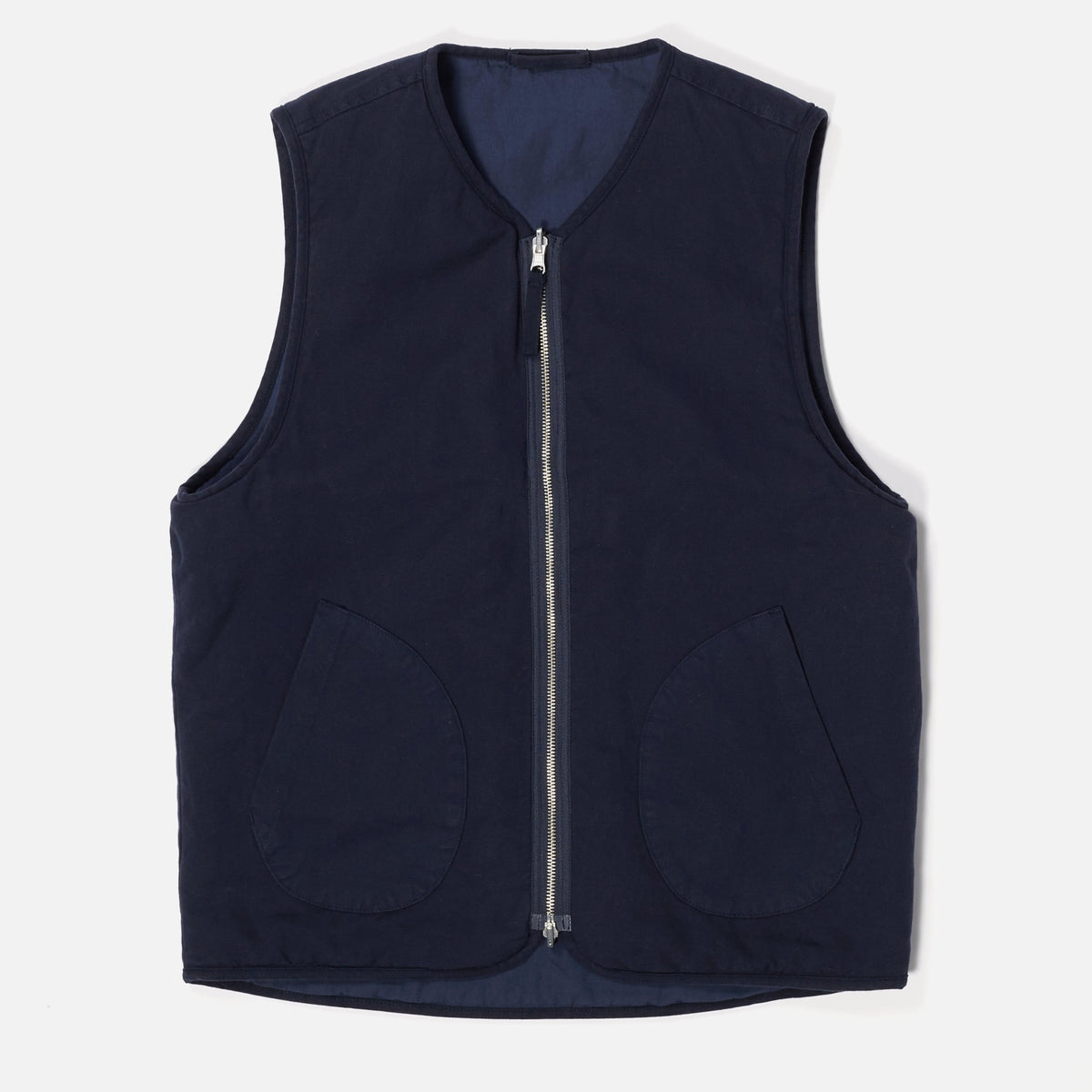 Universal Works Insulated Hangout Gilet - Navy