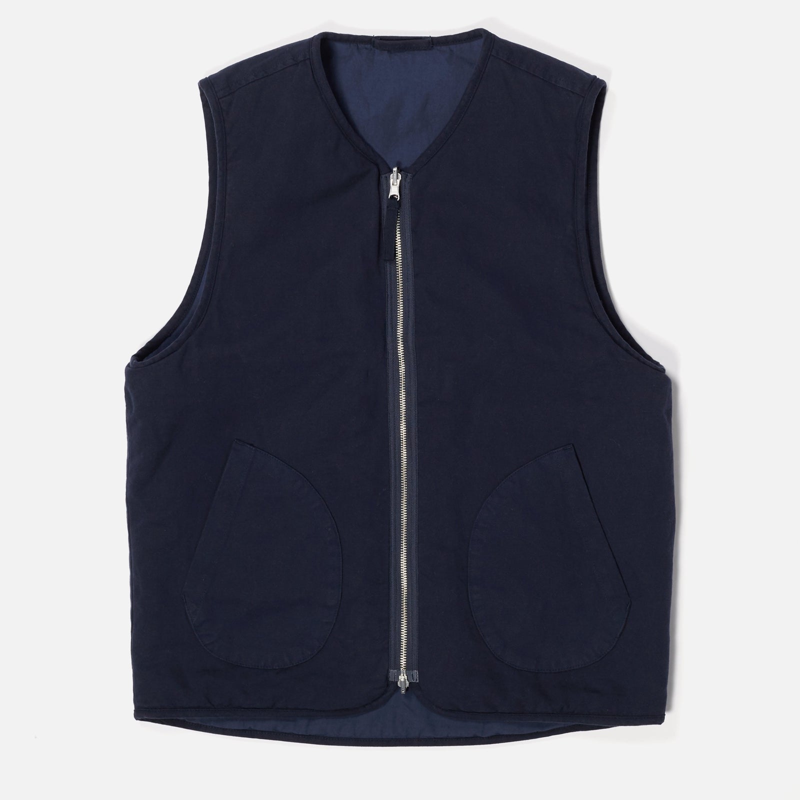 Universal Works Insulated Hangout Gilet - Navy
