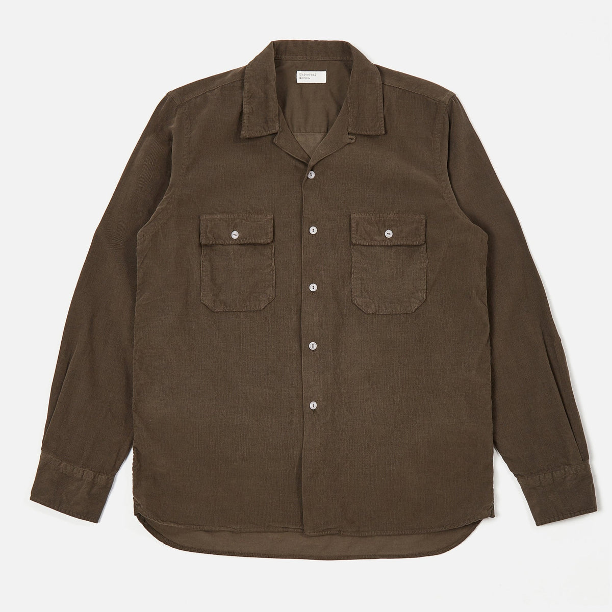 Universal Works Worker Shirt - Brown Cord