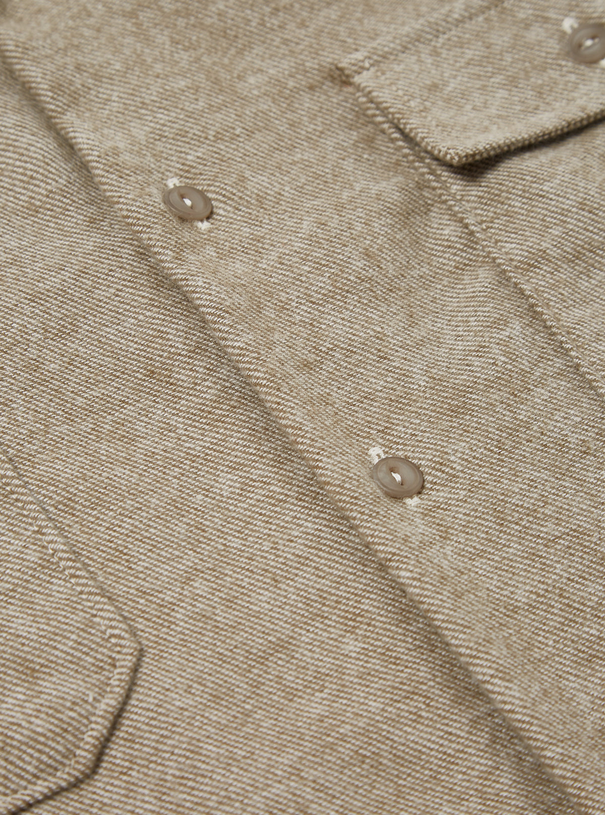 Universal Works Worker Shirt - Sand Cotton