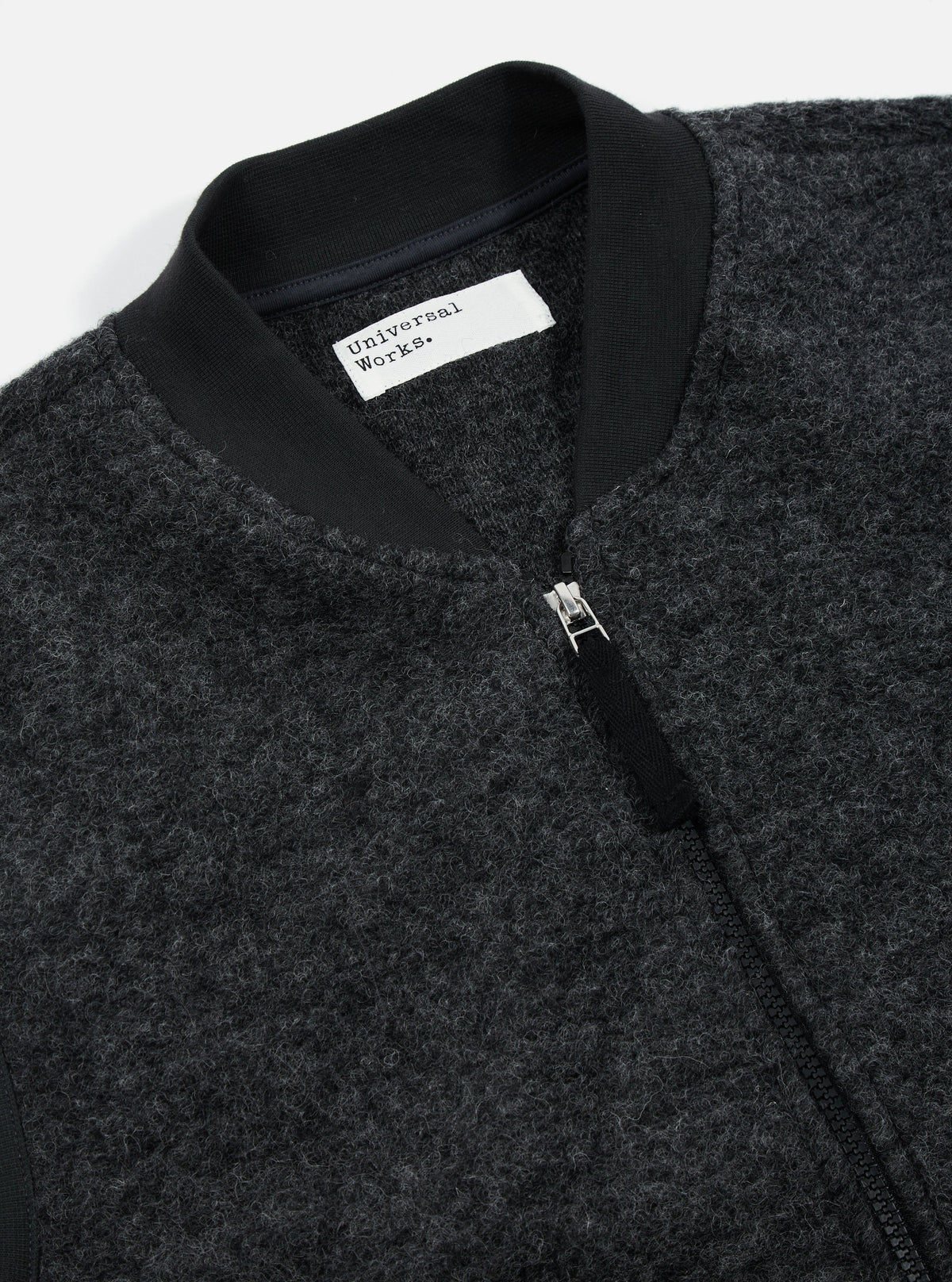 Universal Works Zip Waistcoat - Charcoal