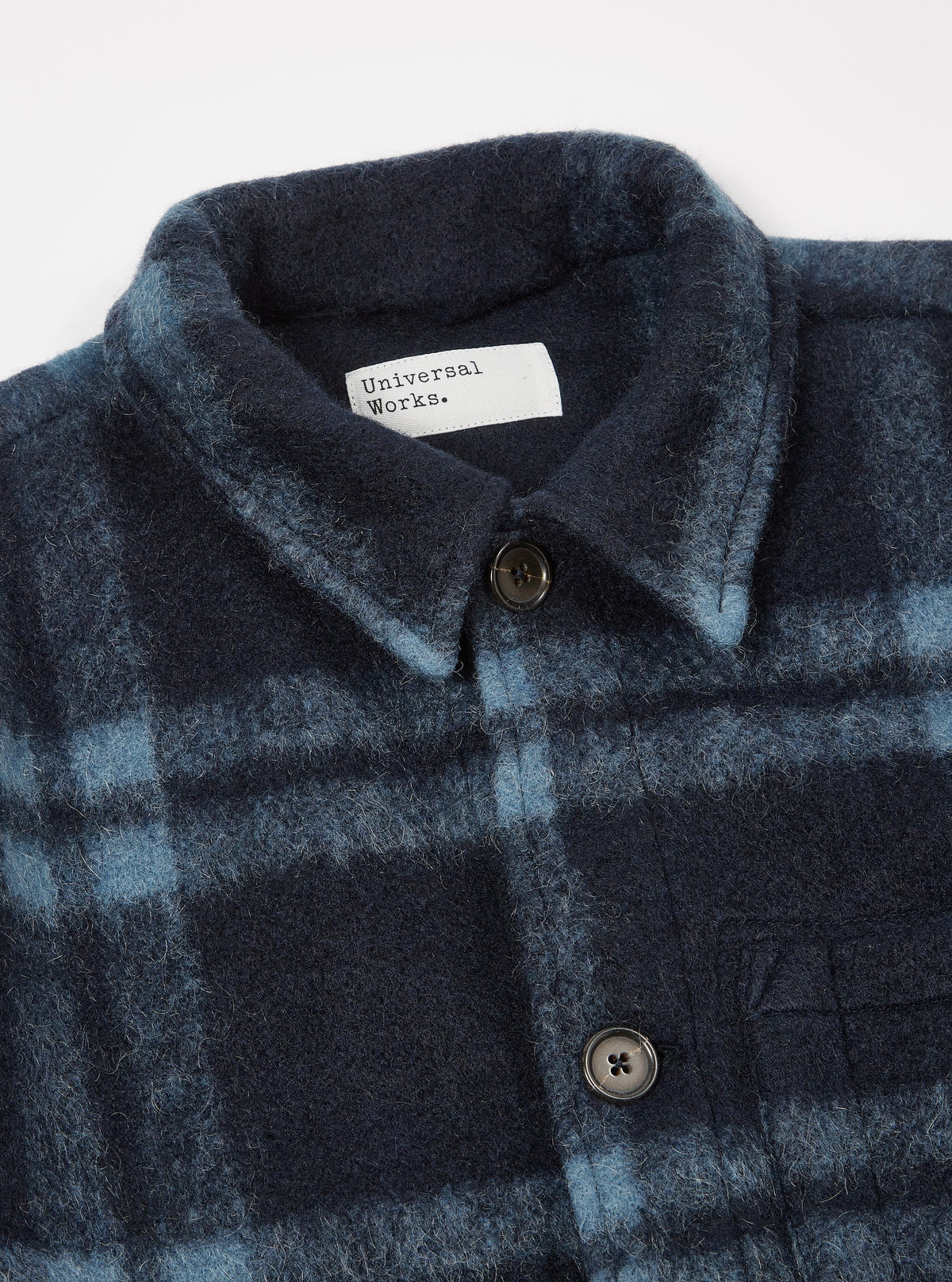 Universal Works Field Jacket - Soft Wool Navy