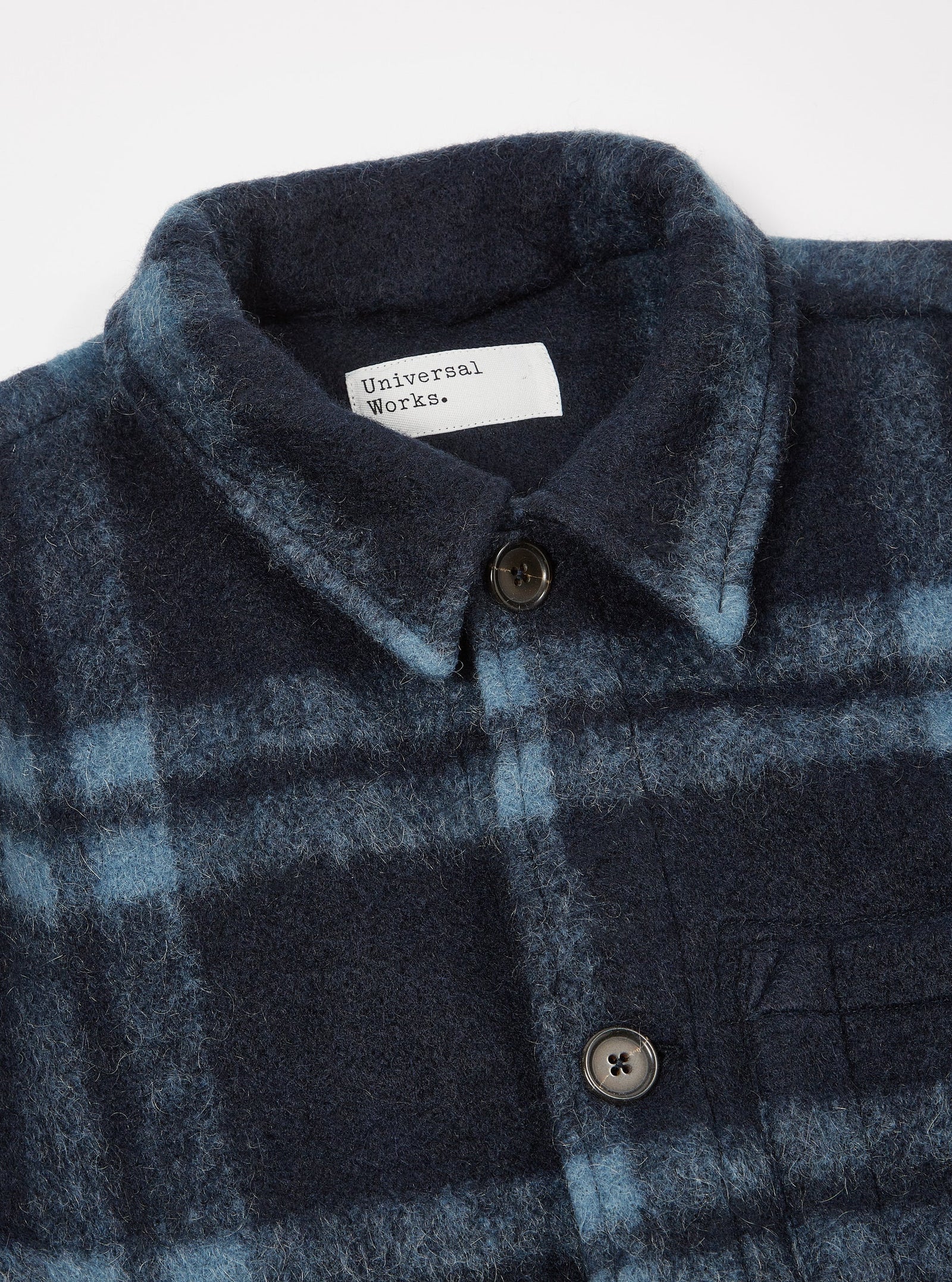 Universal Works Field Jacket - Soft Wool Navy