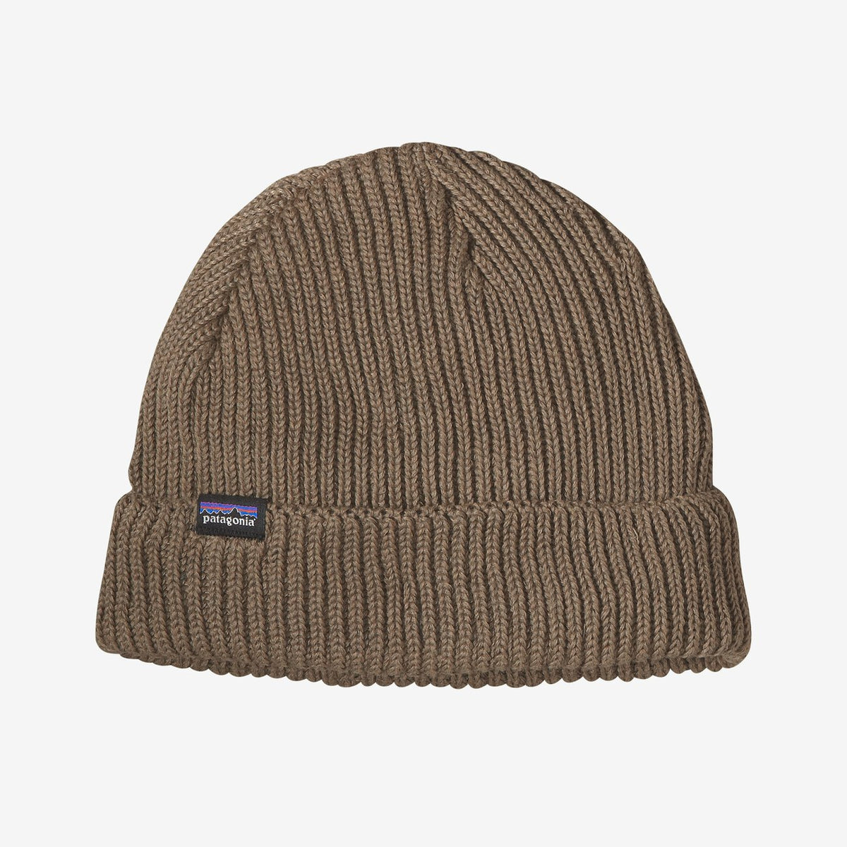 Patagonia Fishermans Rolled Beanie - Ash Tan