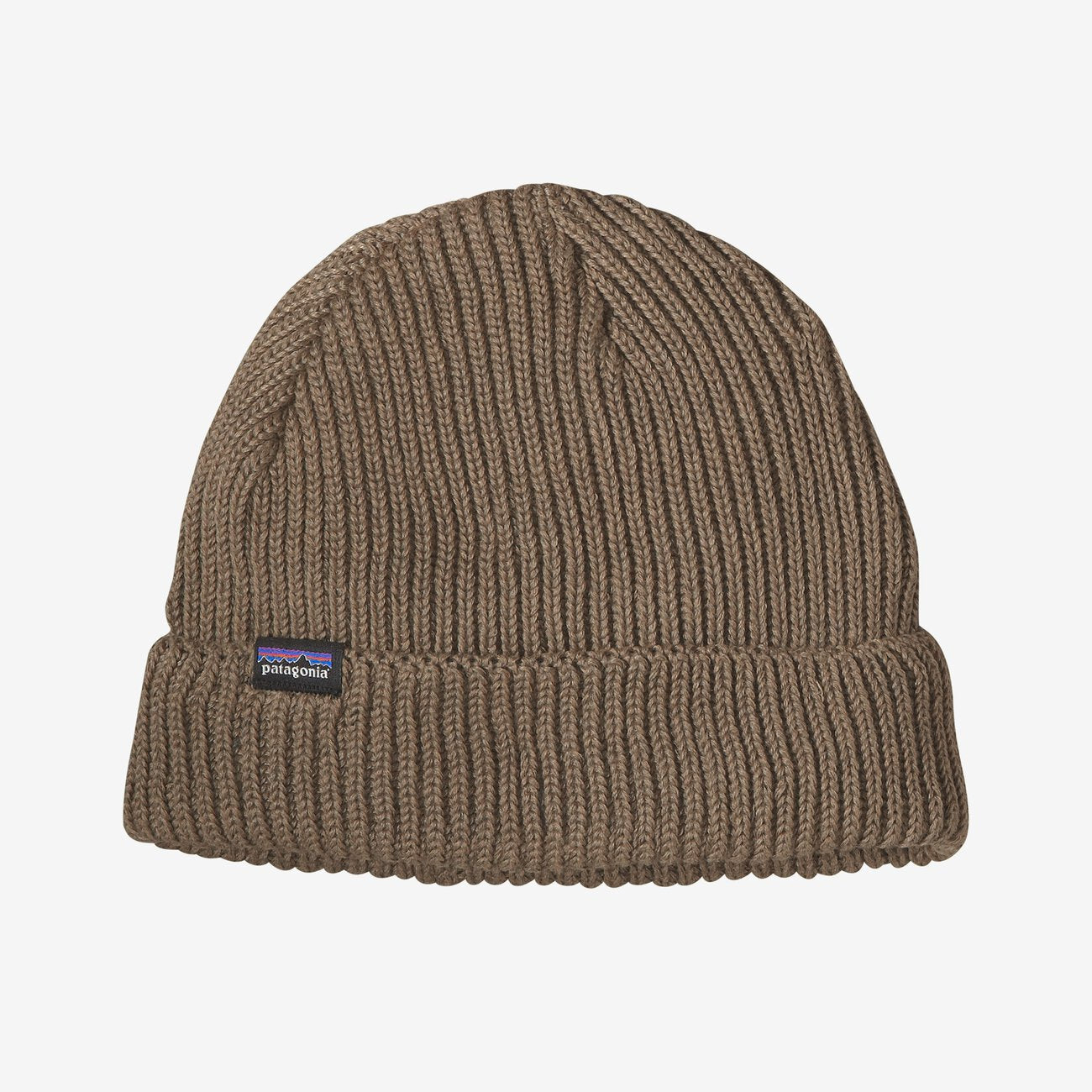 Patagonia Fishermans Rolled Beanie - Ash Tan