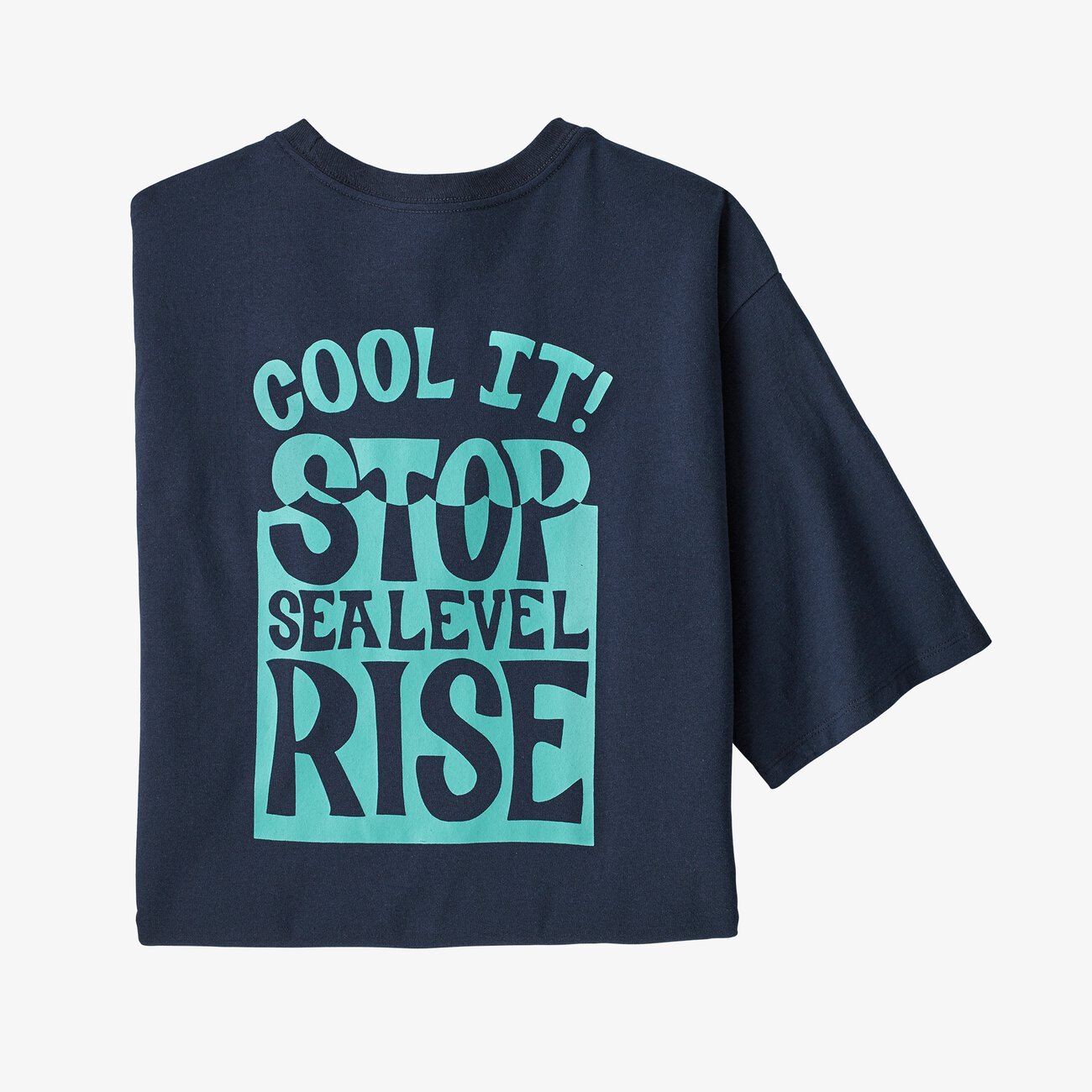 Patagonia Stop the Rise T-Shirt - New Navy