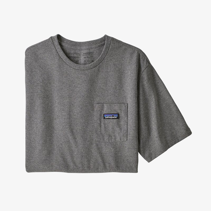 Patagonia P-6 Label Pocket - Gravel Heather