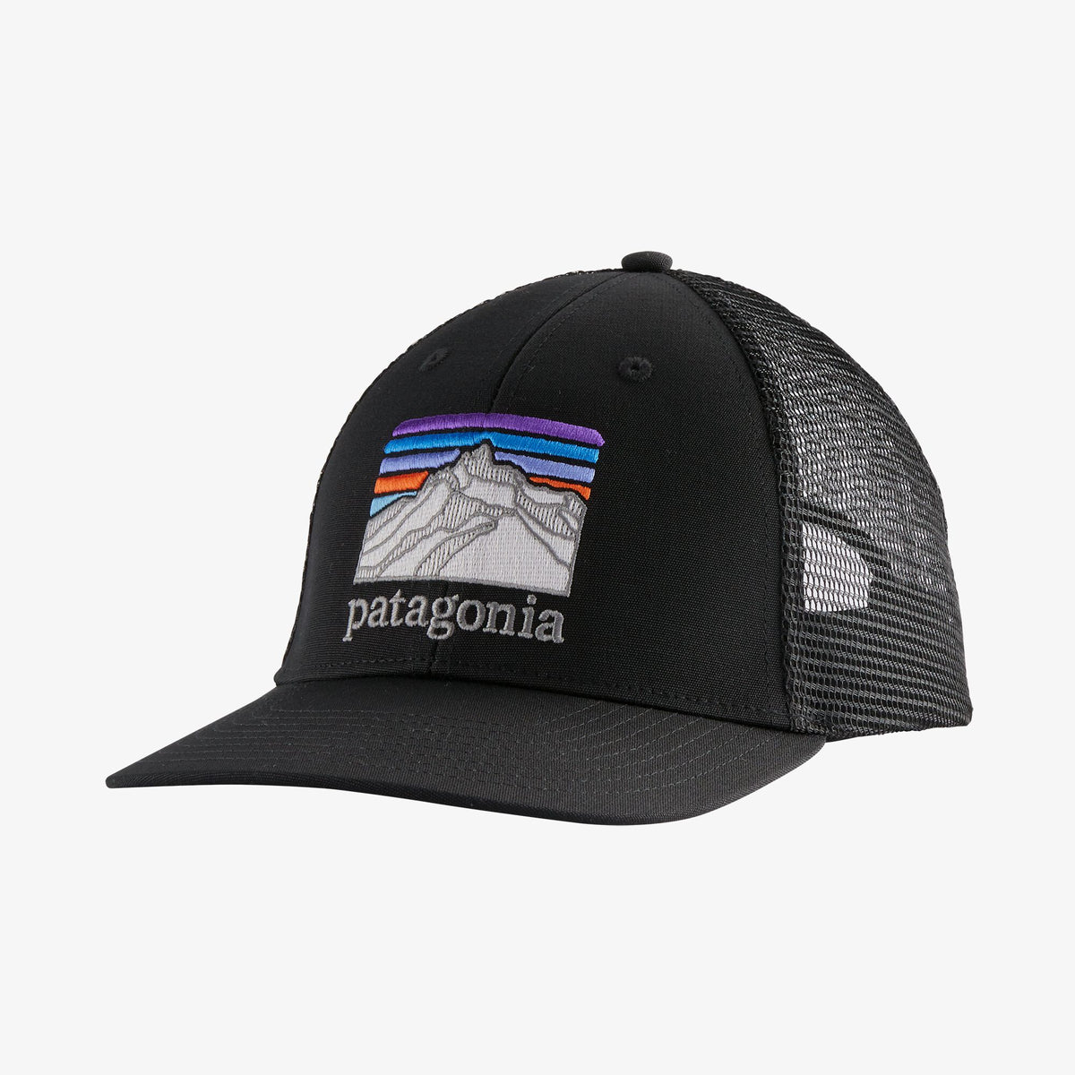 Patagonia Line Logo Ridge Trucker - Black