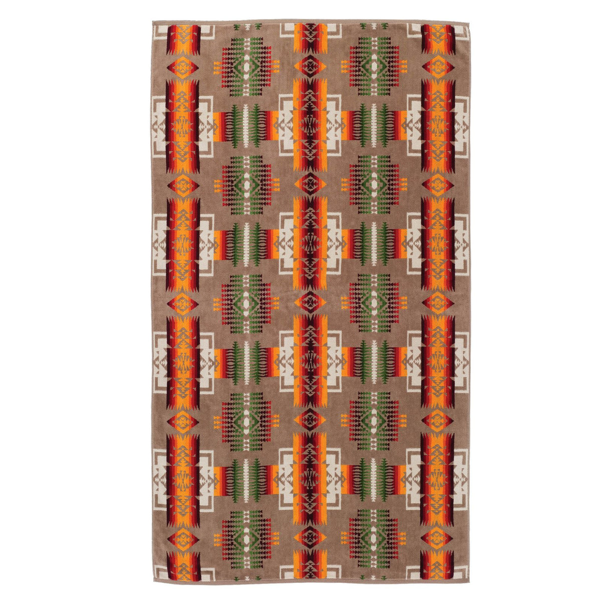 Pendleton Oversized Towel - Chief Joseph Khaki