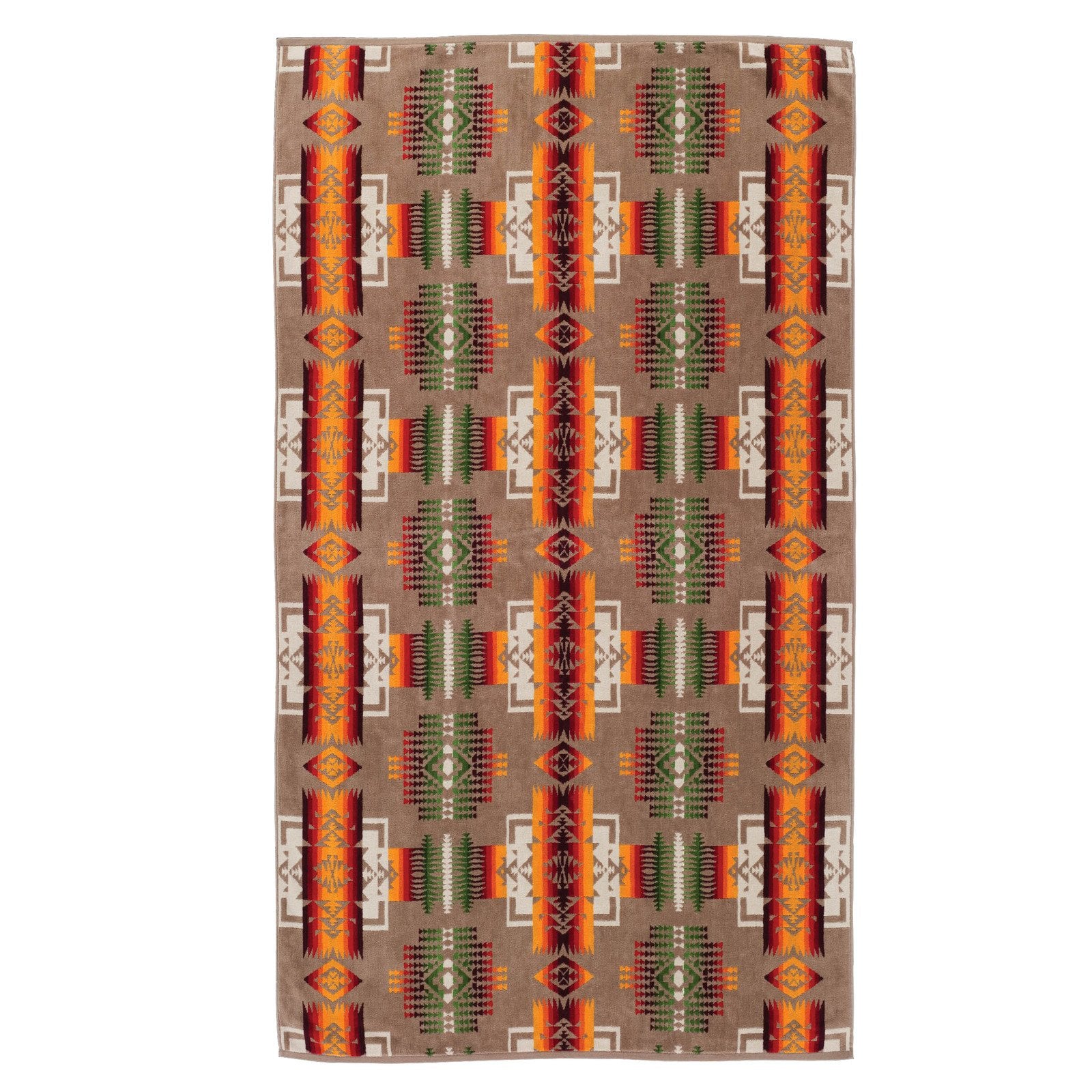 Pendleton Oversized Towel - Chief Joseph Khaki