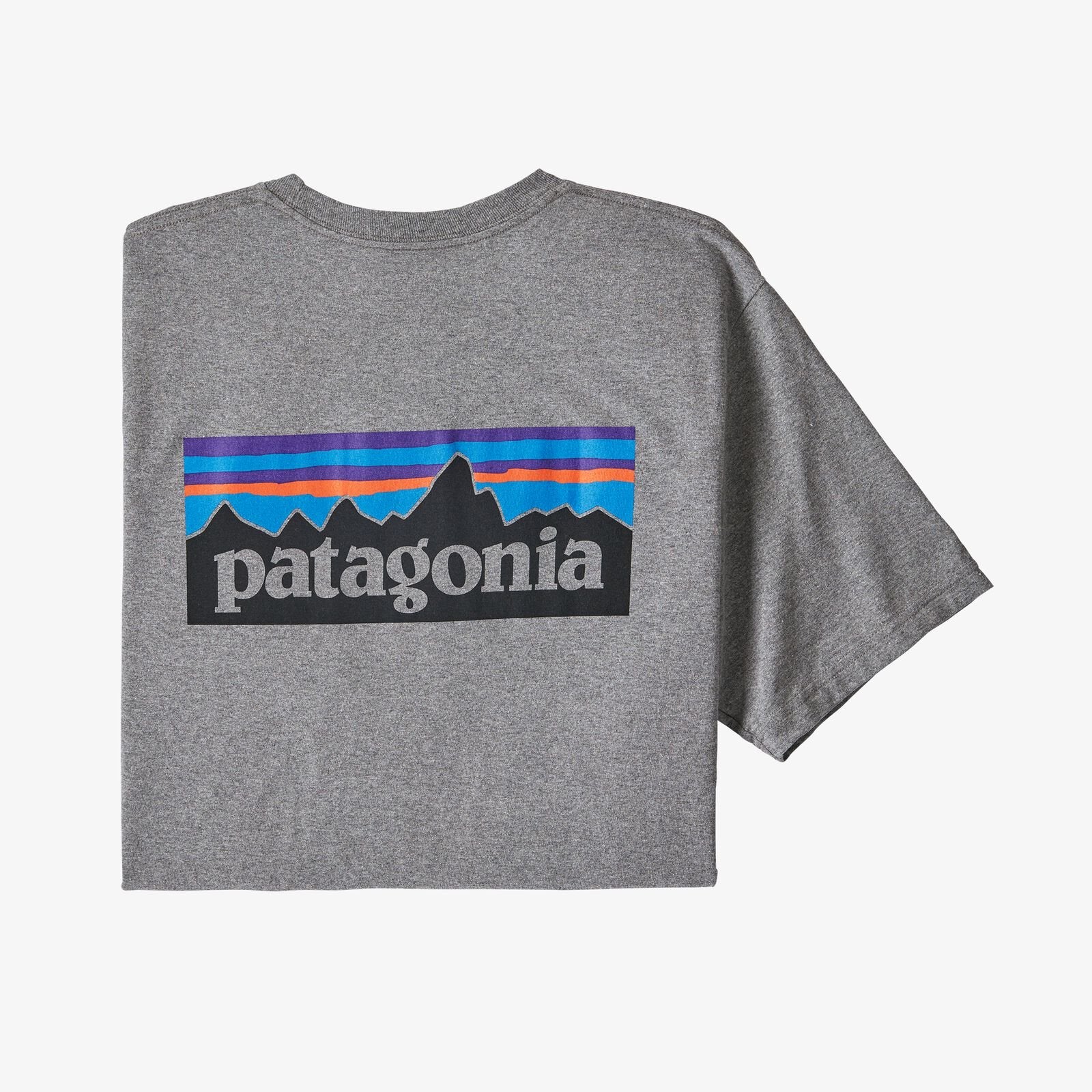 Patagonia P-6 Pocket T-Shirt - Gravel Heather