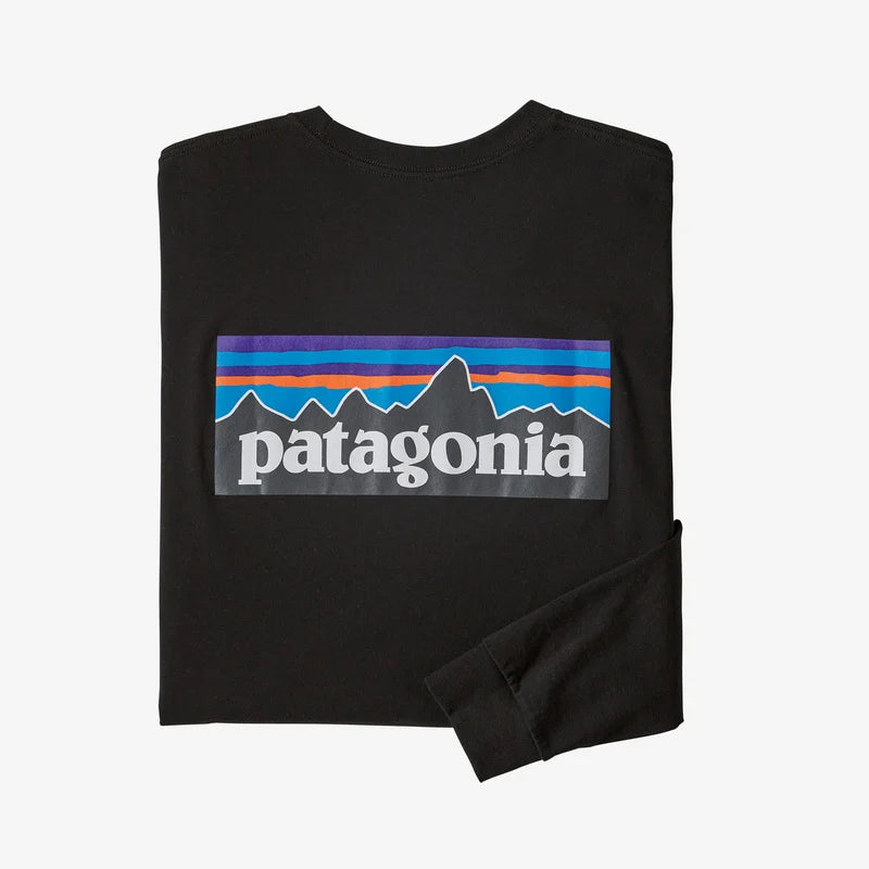 Patagonia LS P-6 T-Shirt - Black