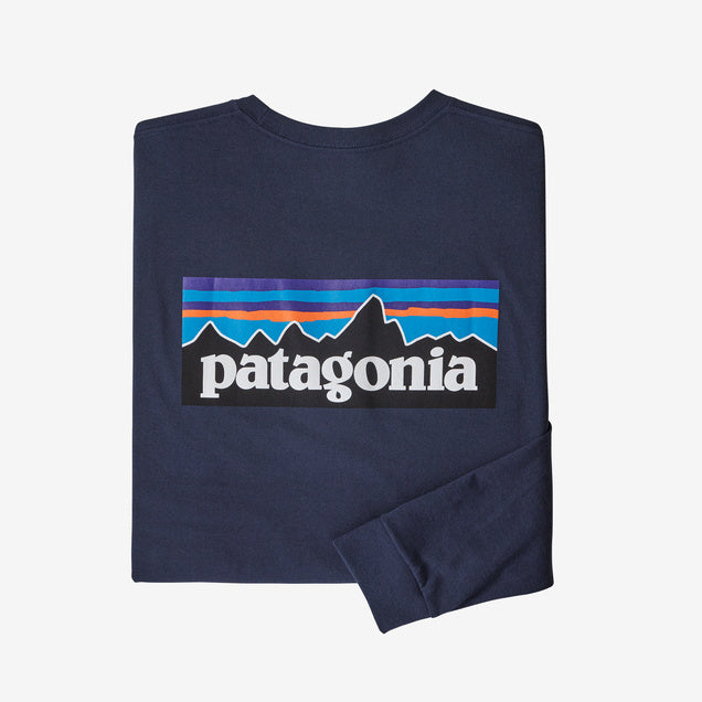 Patagonia LS P-6 T-Shirt - Classic Navy