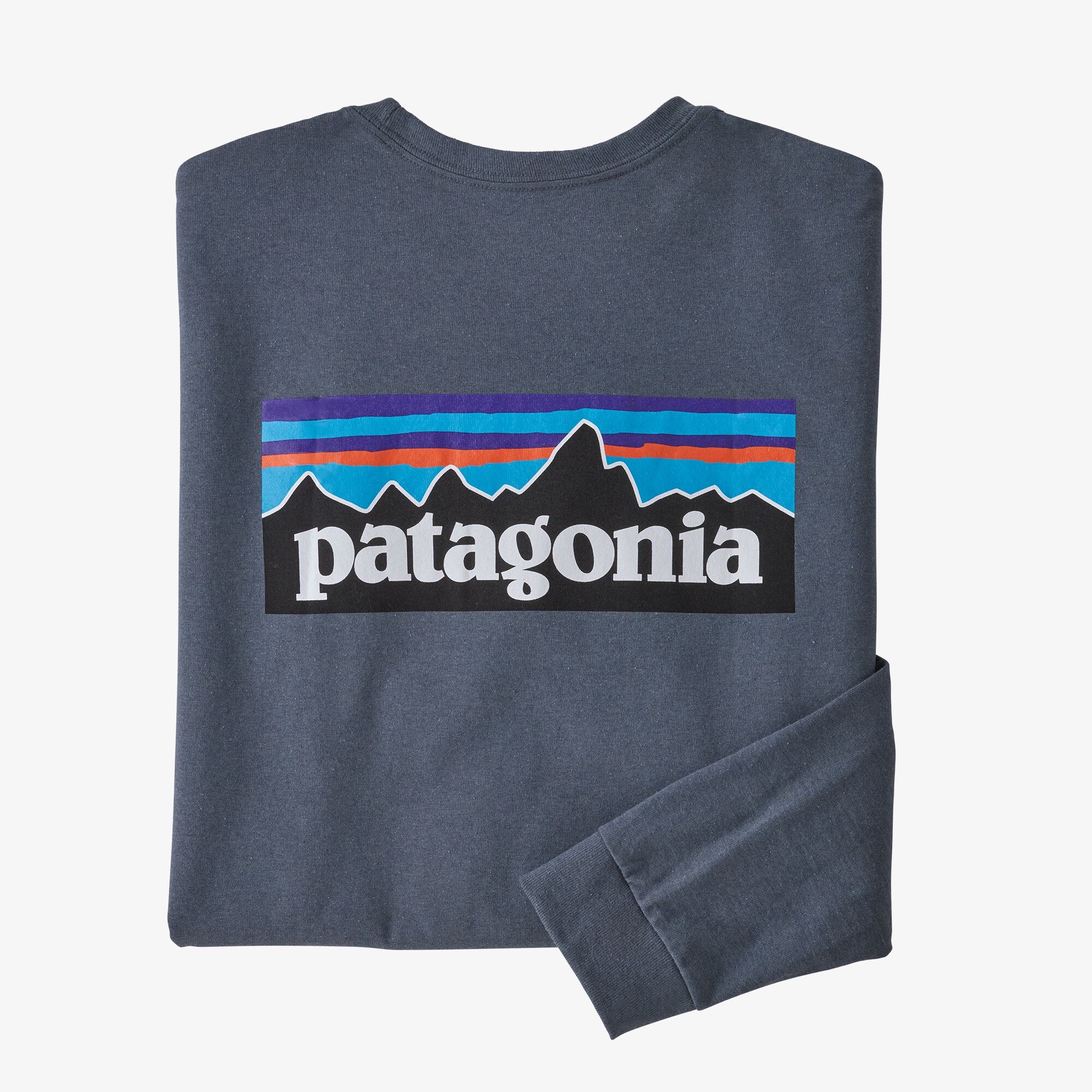 Patagonia LS P6 T-Shirt - Plume Grey