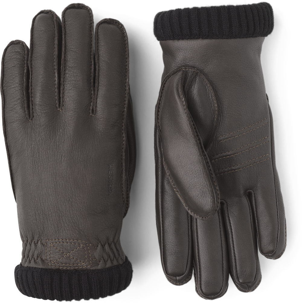 Hestra Primaloft Rib - Dark Brown