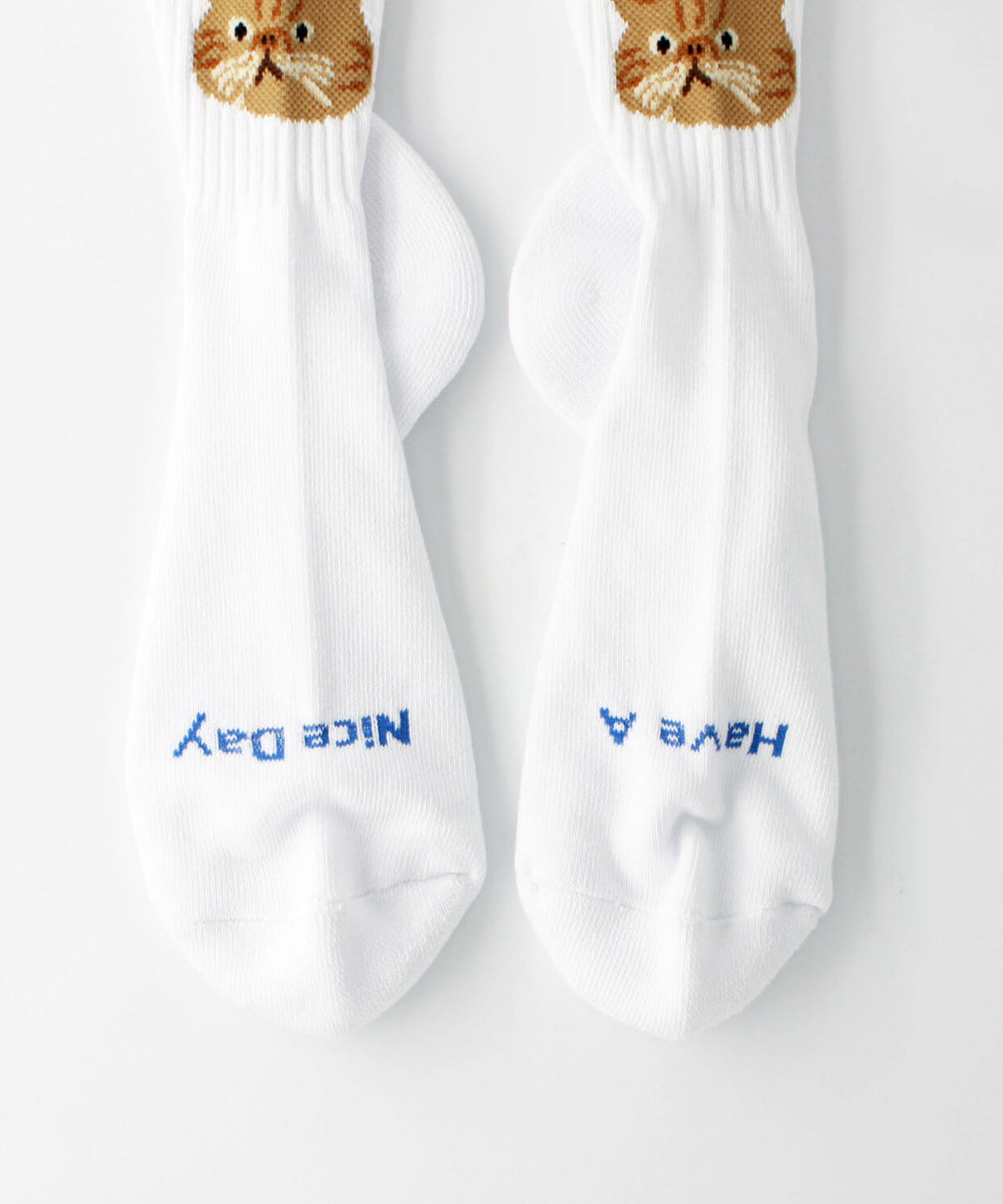 Rostersox Cat Sock - White